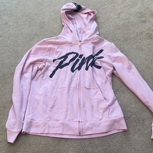Victoria’s Secret pink full zip